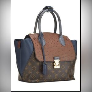 Louis Vuitton Blue Monogram Majestueux PM Tote Bag